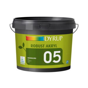 DYRUP Vægmaling Robust Akryl Glans 05 - Hvid (800)