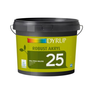 DYRUP Vægmaling Robust Akryl Glans 25 - Base 10