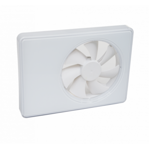 Duka Smart Fan ventilator m/fugt- og tidsstyring, hvid