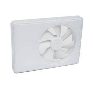 Dukadan Duka smart fan ventilator uden styring Ø100/125 mm, hvid