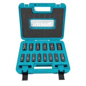 Makita Slagtoppesæt 3/8" 14 Dele - B-55550