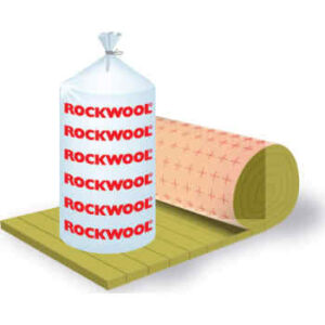 Rockwool lamelmåtte - 30 mm x 8 meter - kraft papir. 8 m2.