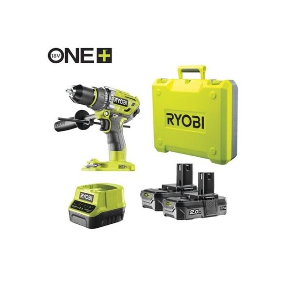 Ryobi Slagbore-/skruemaskine 18V ONE+ - R18PD7-220B