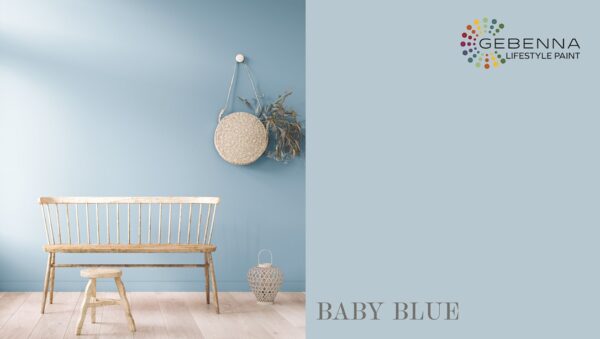 Gebenna Vægmaling: Baby Blue Farveprøve