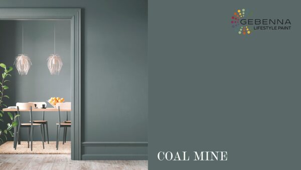 Gebenna Vægmaling: Coal Mine Farveprøve