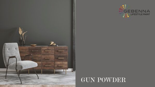 Gebenna Vægmaling: Gun Powder Farveprøve
