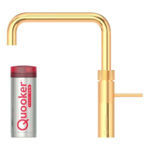 Quooker Fusion Square sæt m. Pro3 VAQ 3 l. - Guld