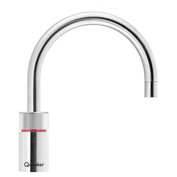 Quooker Nordic Round Single Tap - krom