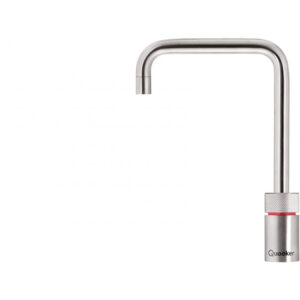 Quooker Nordic Square Single Tap - rustfrit stål
