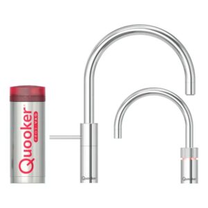 Quooker Twintaps Round Kogende vandhane m/Pro3-VAQ Krom