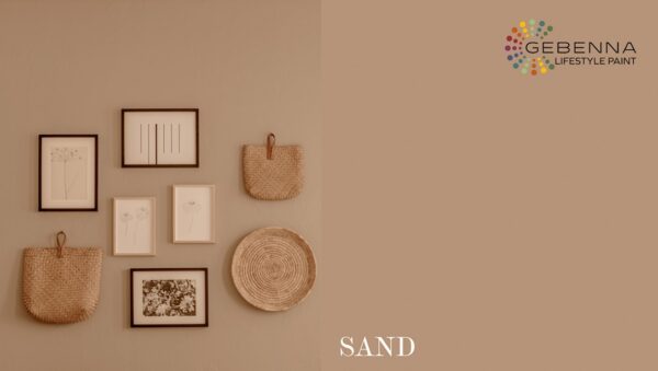 Gebenna Vægmaling: Sand 9 liter