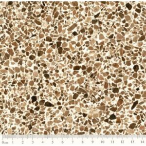 Terrazzo Fliser Coffee 40x40x1,5 cm - Slebet overflade