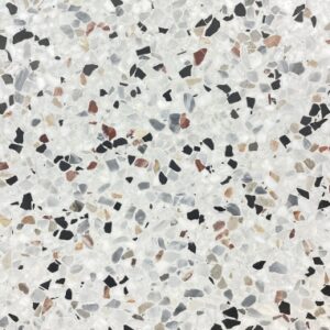 Terrazzo Fliser Skagen 40x40x1,5 cm - Slebet overflade