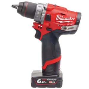 Milwaukee M12 FDP-602X 12V Fuel slagboremaskine 2x 6.0 batterier og lader