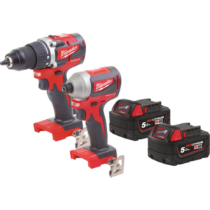 Milwaukee M18CBLDD og M18CLID bore/skruemaskine og slagboremaskine