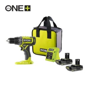 Ryobi slagbore-/skruemaskine RPD181-220S m.2x 2,0ah batteri & lader