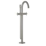 GROHE Atrio New termostatarmatur til kar & brus. gulvmontage, Supersteel