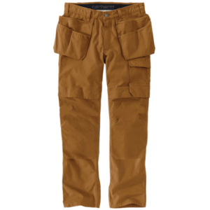 Carhartt 105070 steel cargo multi-pocket bukser Brun str. 30-32